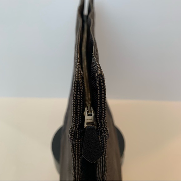 Hermes Clutch Bag Authentic Gray Canvas - Picture 13 of 16